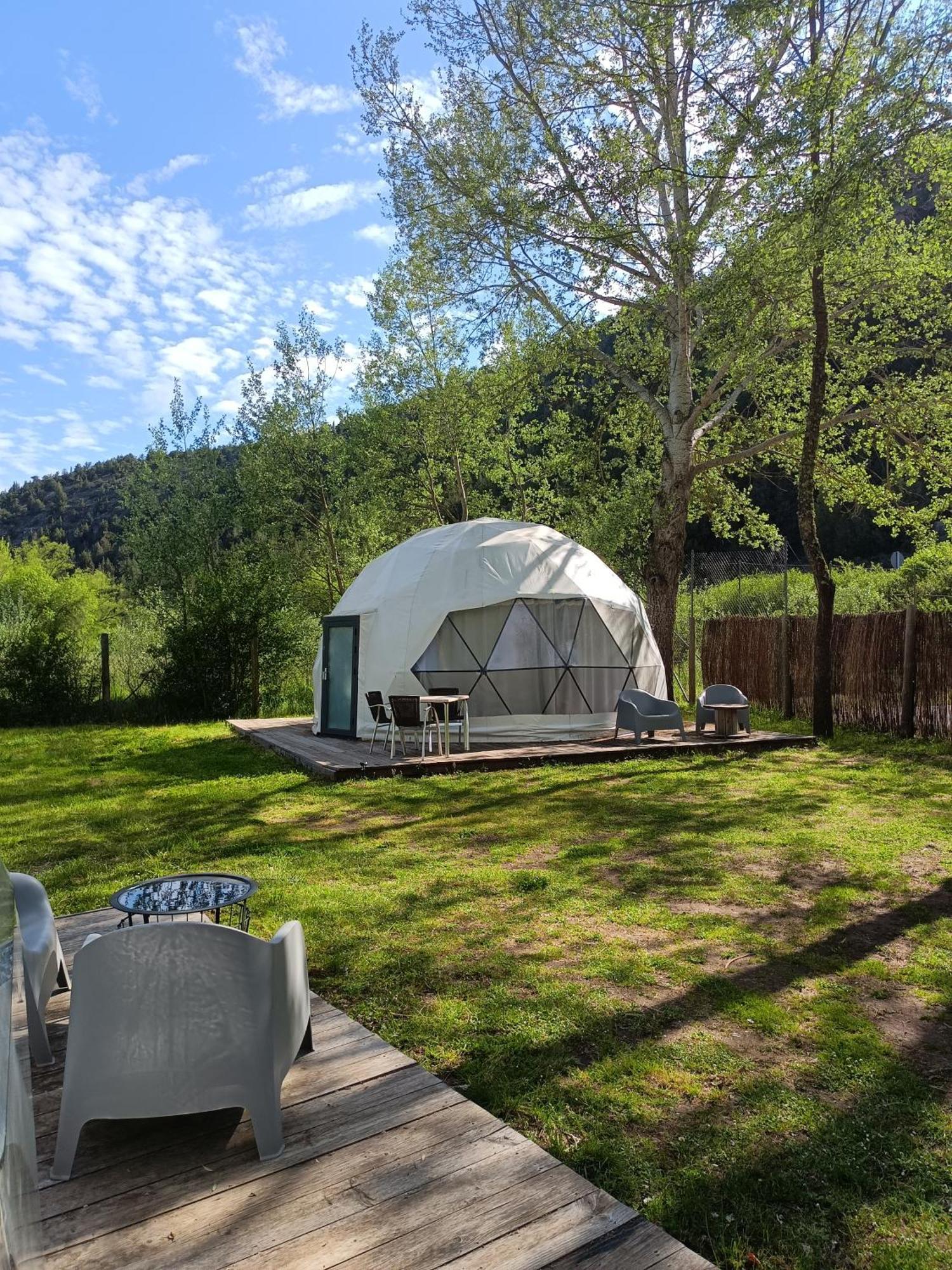 Glamping Canon Del Rio Lobos Ucero Eksteriør bilde