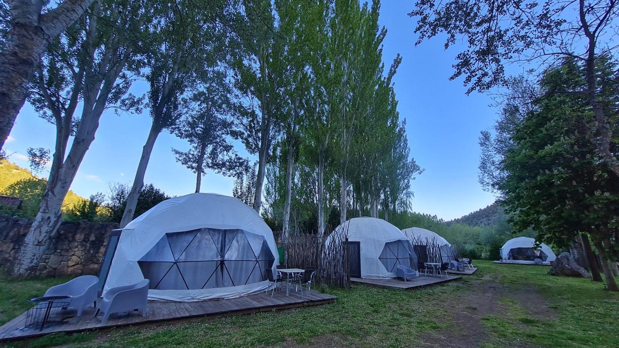 Glamping Canon Del Rio Lobos Ucero Eksteriør bilde
