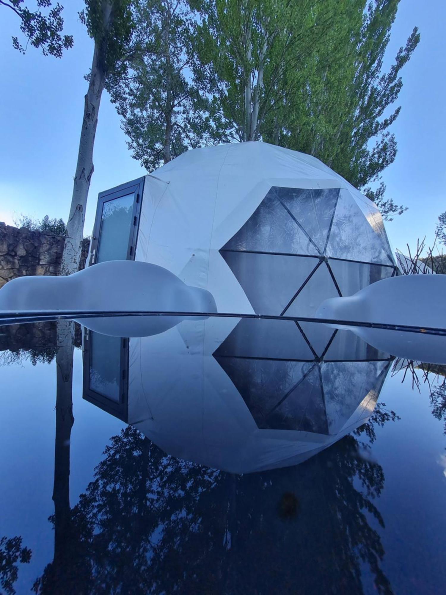 Glamping Canon Del Rio Lobos Ucero Eksteriør bilde